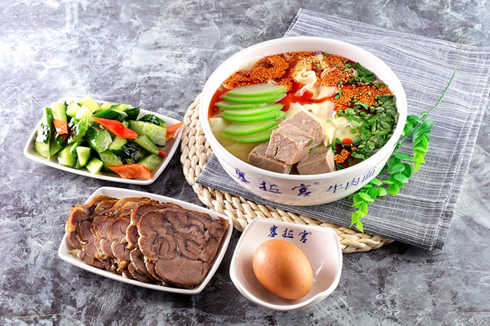 蘭州牛肉面套餐
